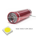 Powered By 3 AAA Battery Aluminium SMD 0.5W LED Mini Lampe de poche